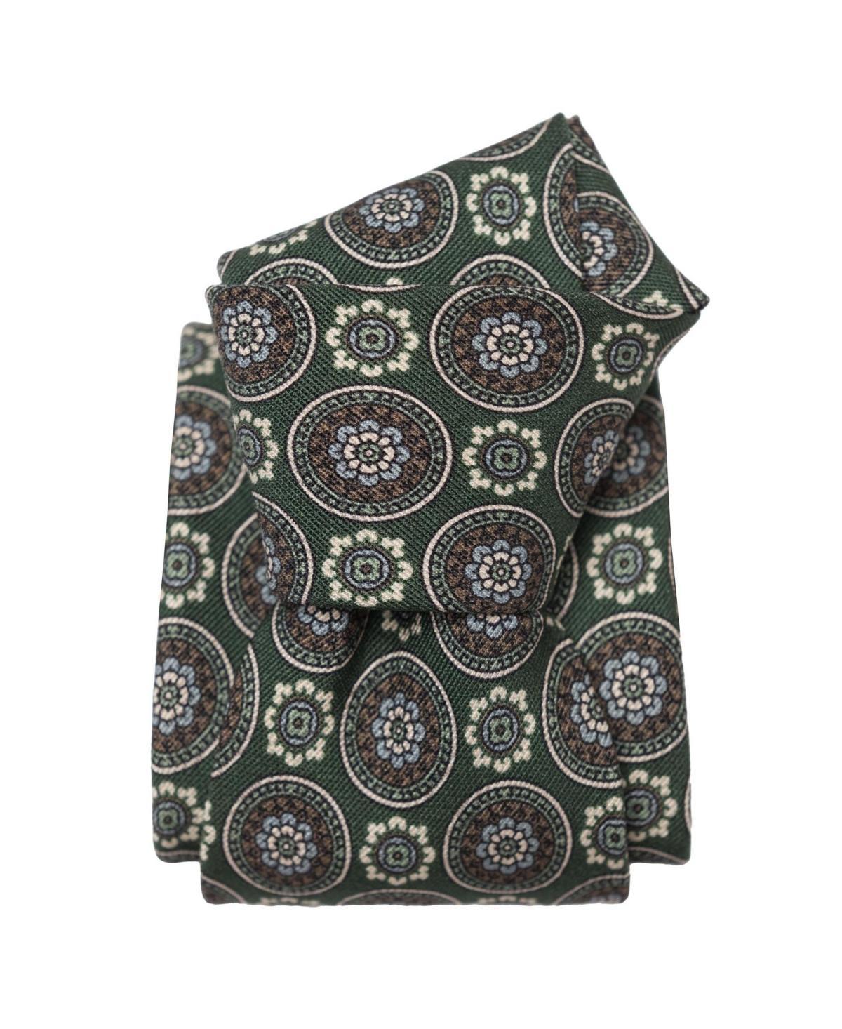 La Vigna - Printed Wool & Silk Tie for Men Product Image