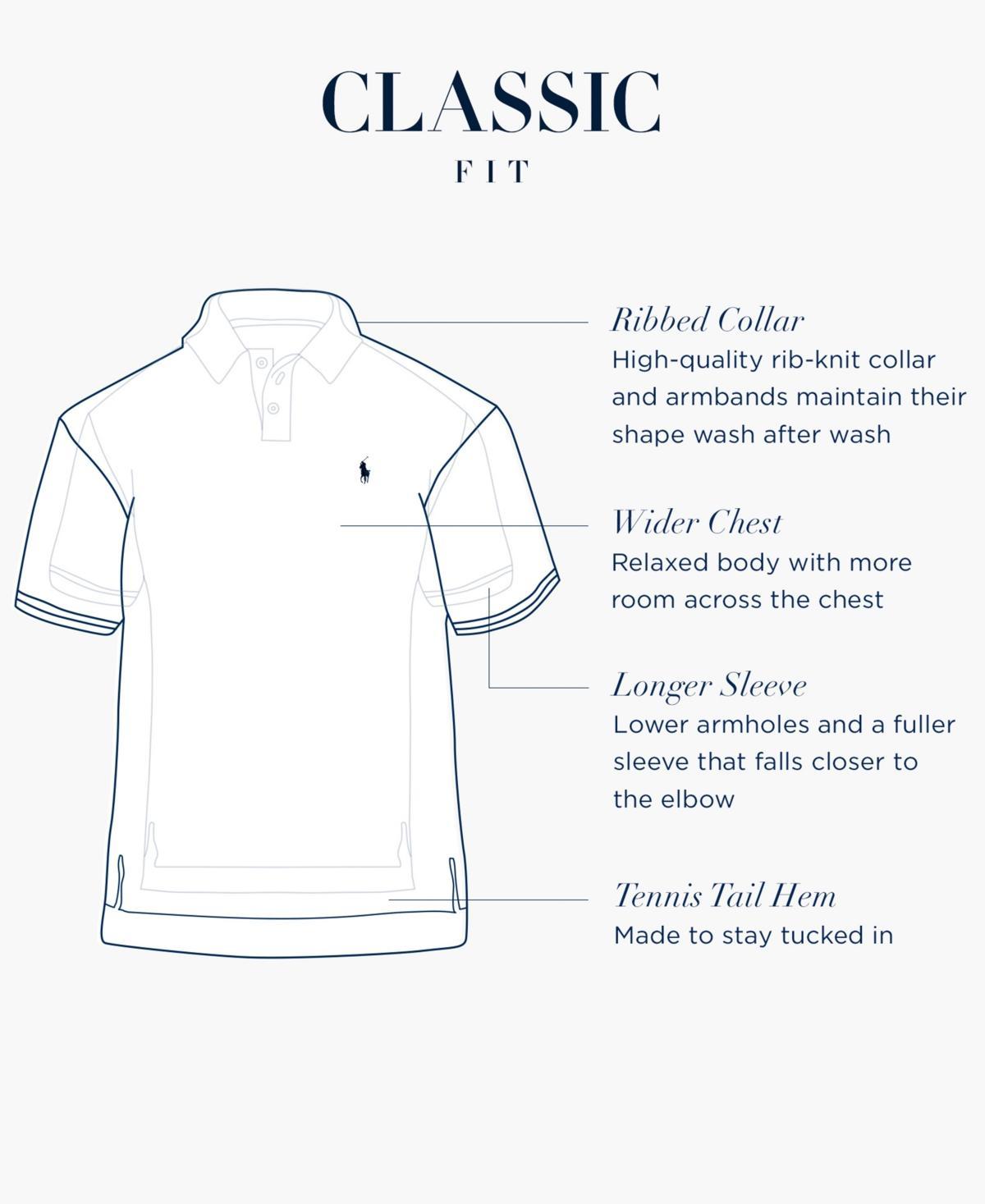 Polo Ralph Lauren Mens Classic-Fit Cotton Polo Shirt Product Image