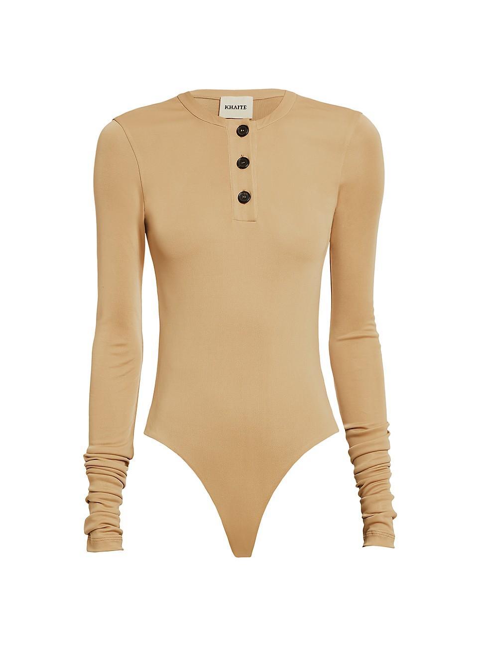 Womens Janelle Long-Sleeve Bodysuit Product Image