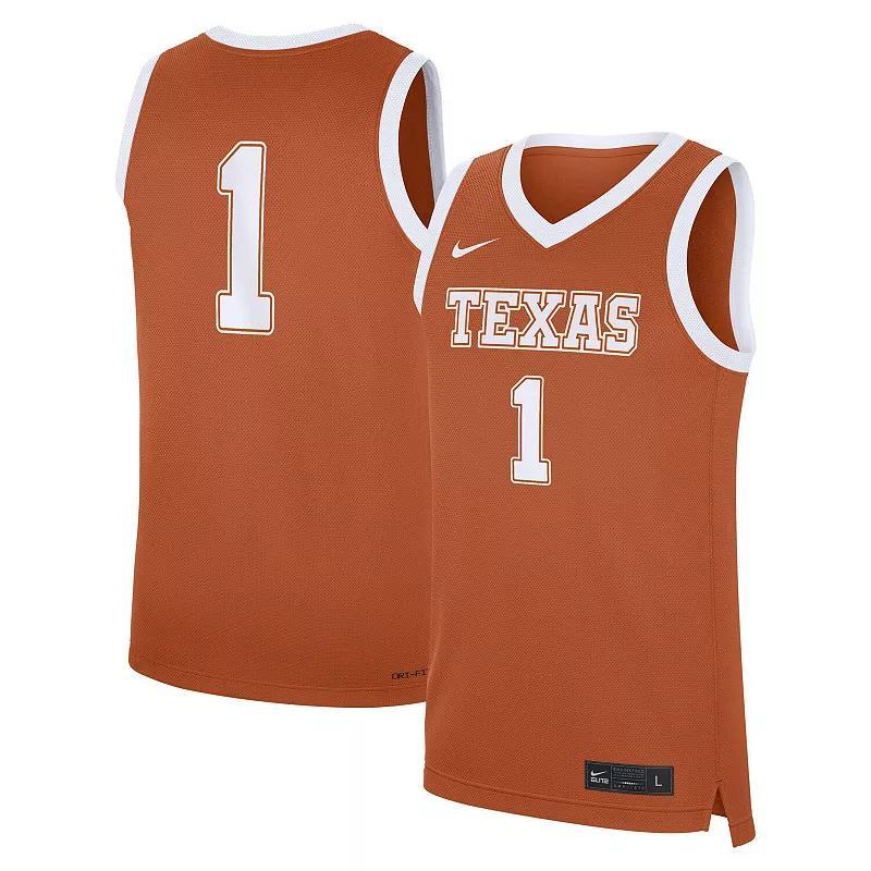 Texas Longhorns Replica Nike Men's College Basketball Jersey Product Image