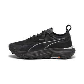 PUMA SEASONS Voyage NITROâ¢ 3 Women's Running Shoes in Black/Cool Dark Grey/Silver Product Image