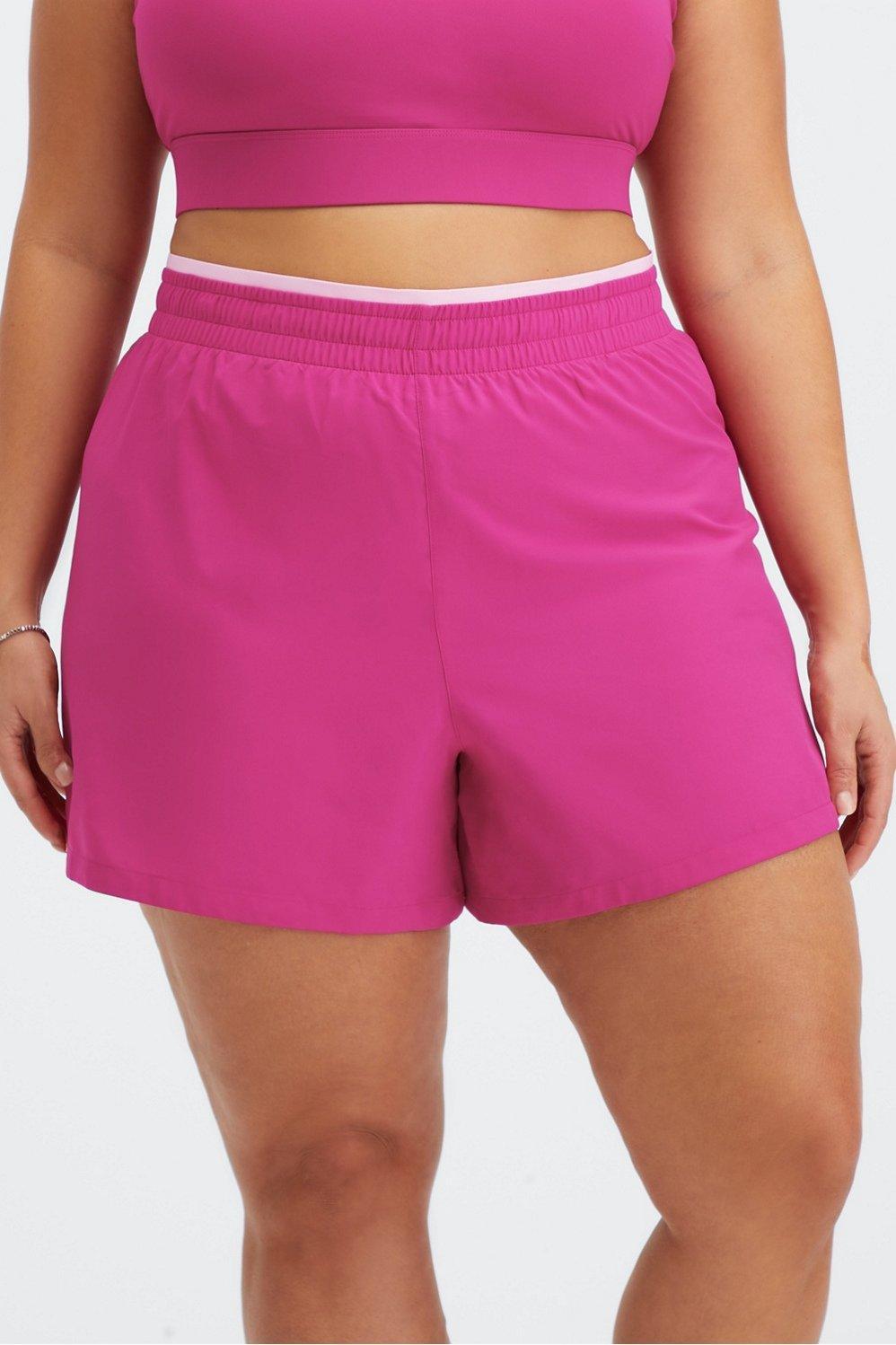 Fabletics Breathe Run Short Womens pink Size XS Product Image