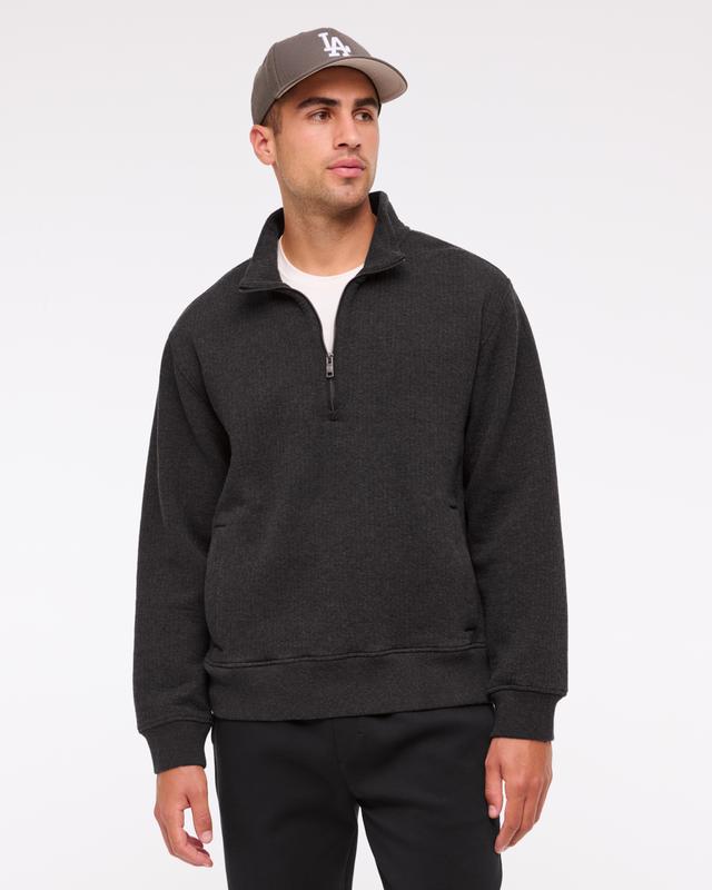 YPB Textured Ribbed Half-Zip Product Image