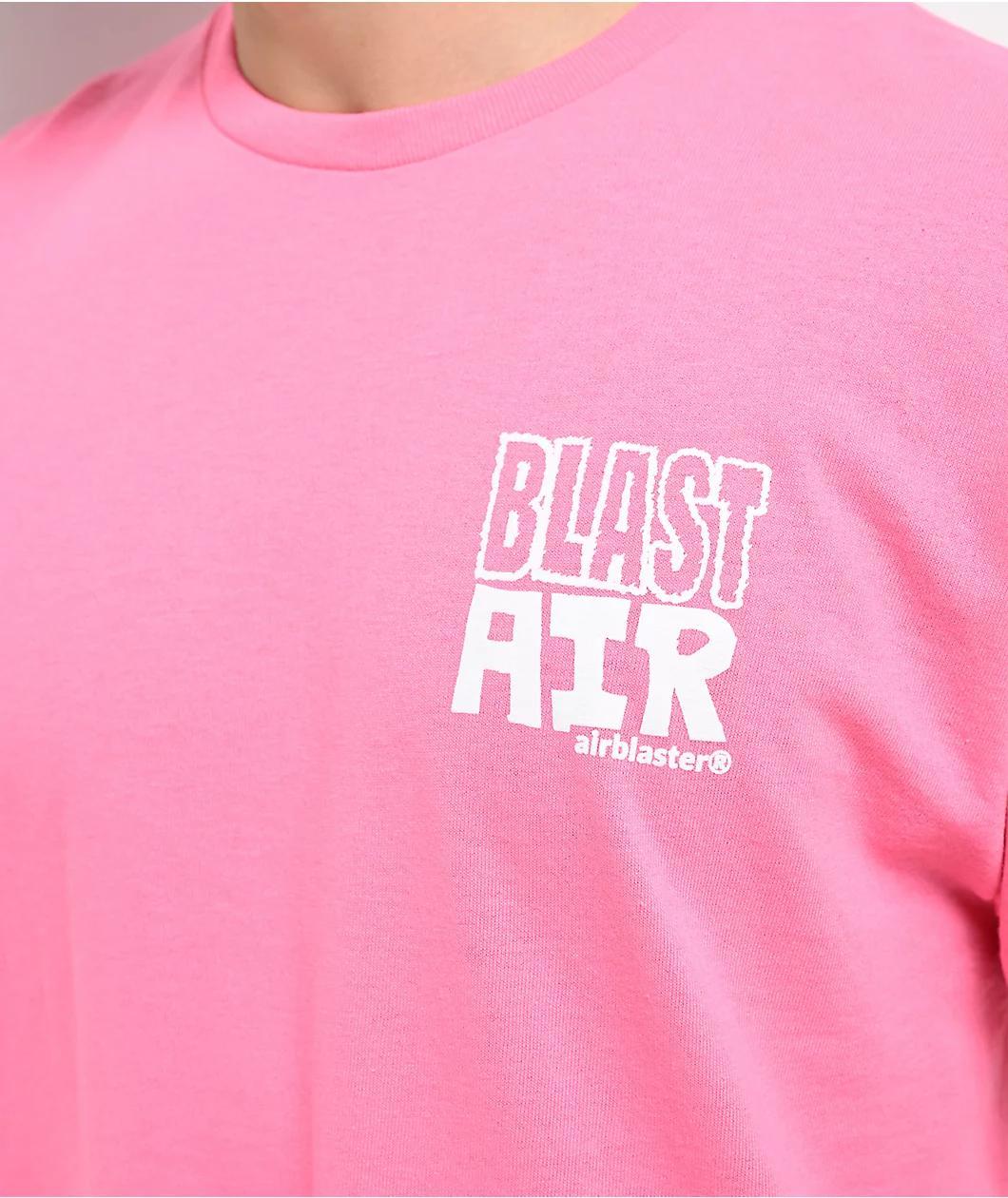 Airblaster Correct Saftey Pink T-Shirt Product Image