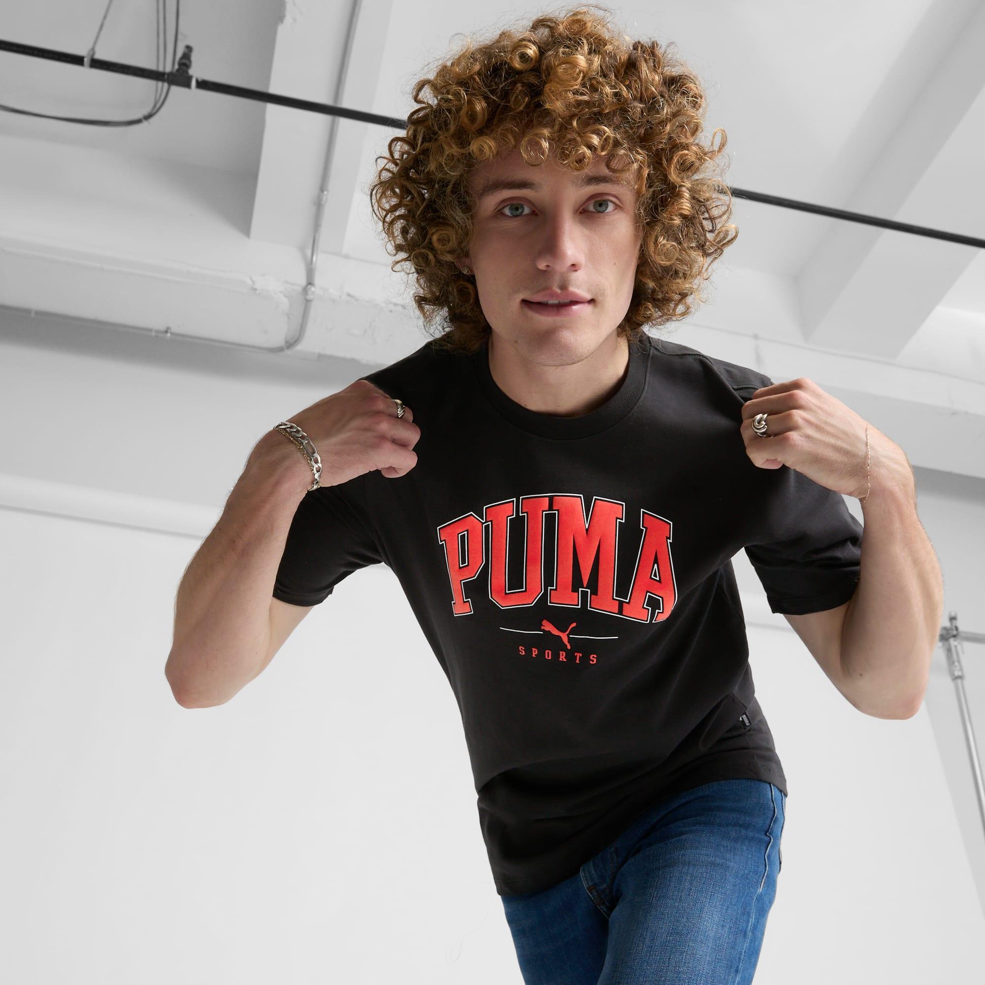 PUMA Squad Big Logo Men's Tee Product Image