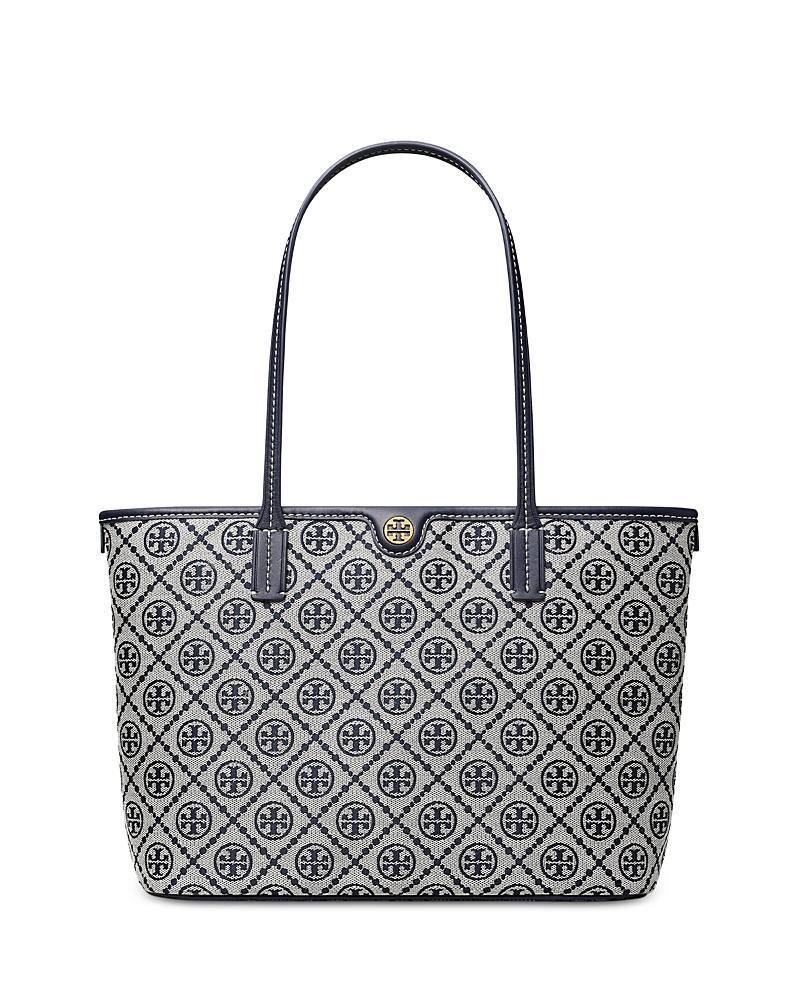 Womens Small T Monogram Zip Tote Bag Product Image