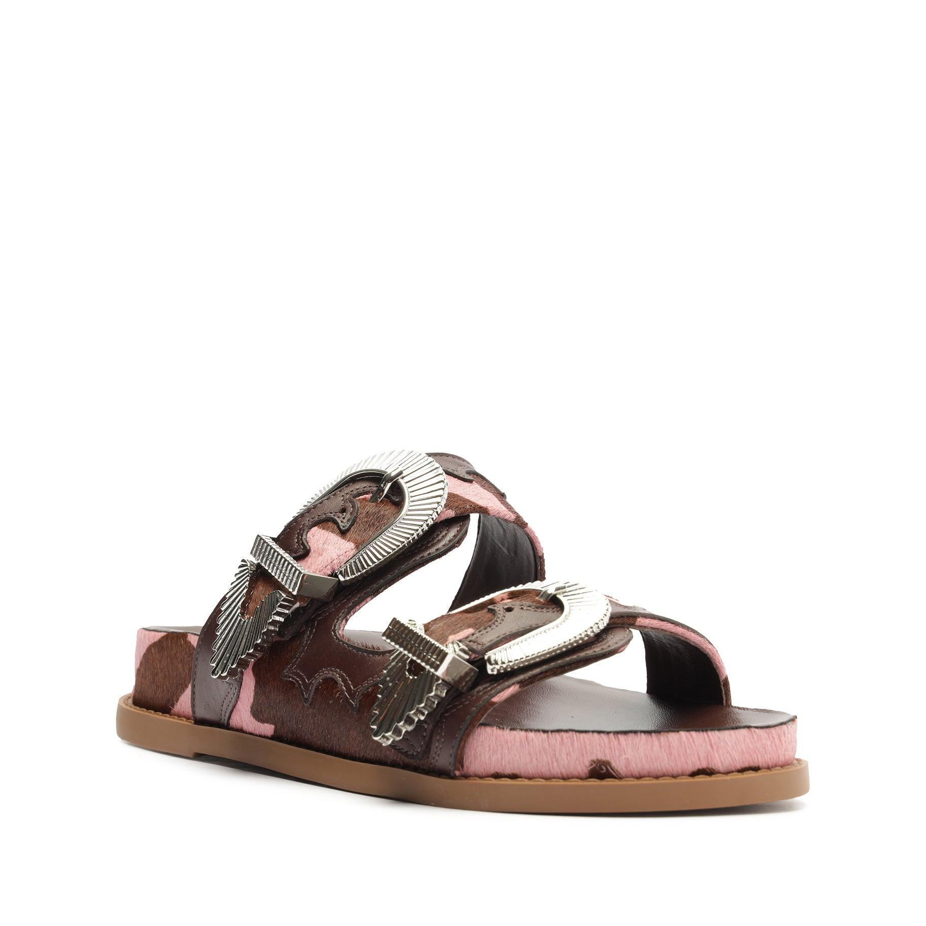 Harper Sporty Calf Hair Sandal Product Image