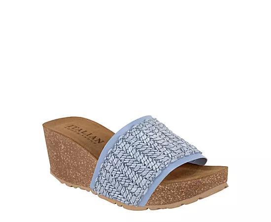 Italian Shoemakers Womens Ibbie Wedge Sandals Product Image