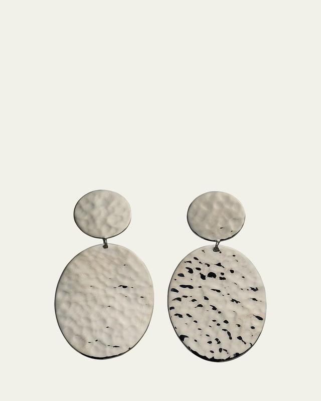 Ippolita Classico Crinkle Hammered Drop Earrings Product Image