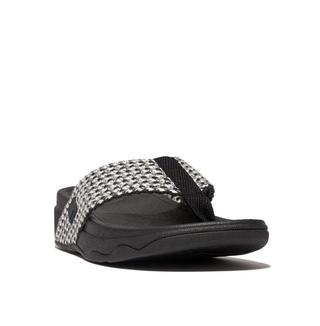 FitFlop Surfa Multi-Tone Webbing Toe-Post Sandals Women's Sandals Product Image