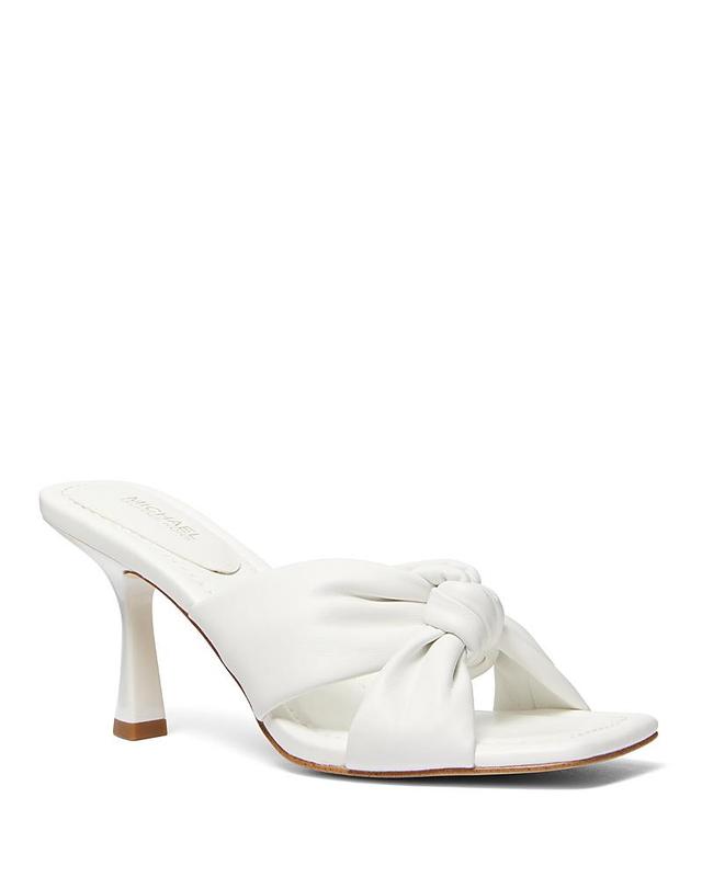 Michael Kors Womens Elena High Heel Mules Product Image