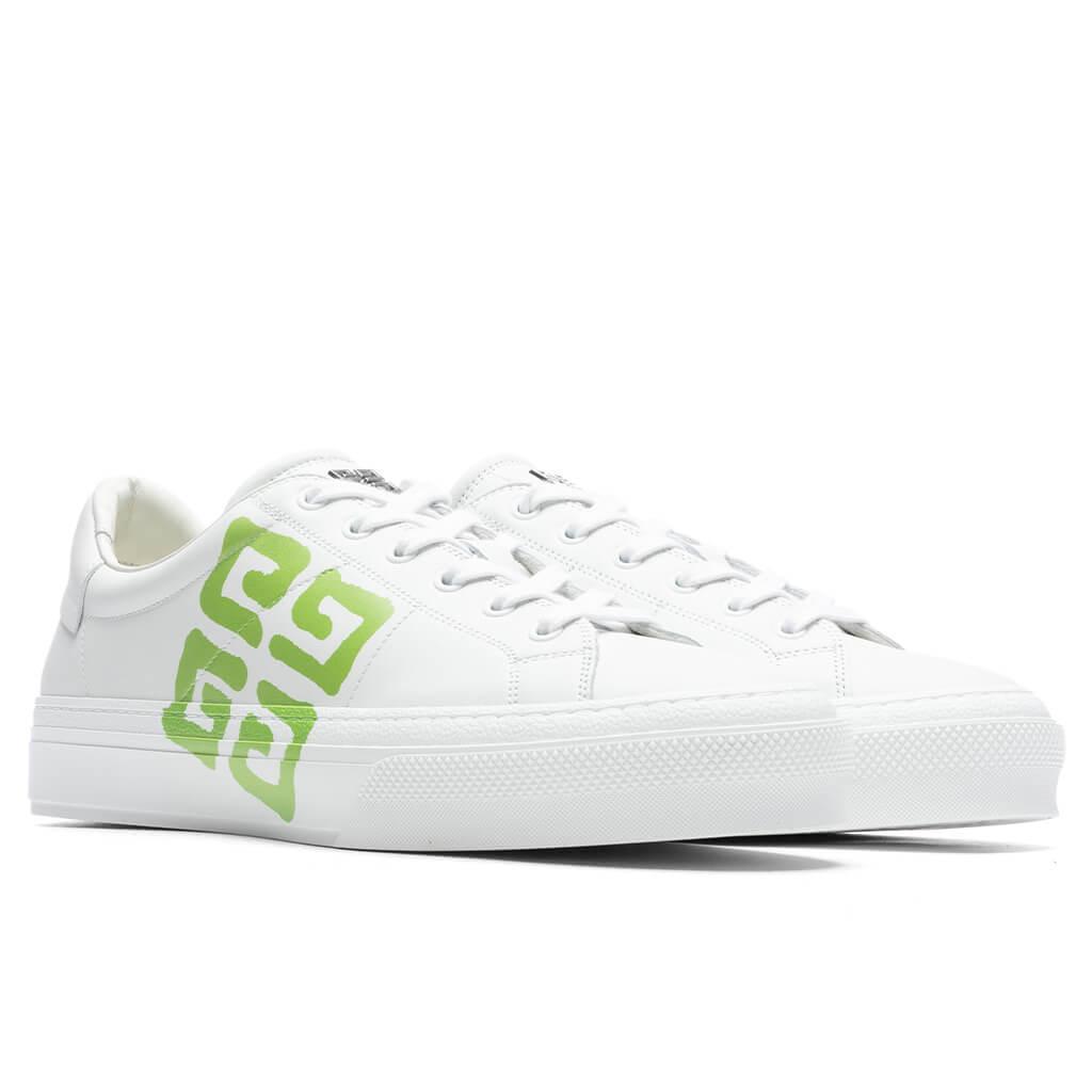 City Sport 4G Sneakers - White/Green Male Product Image