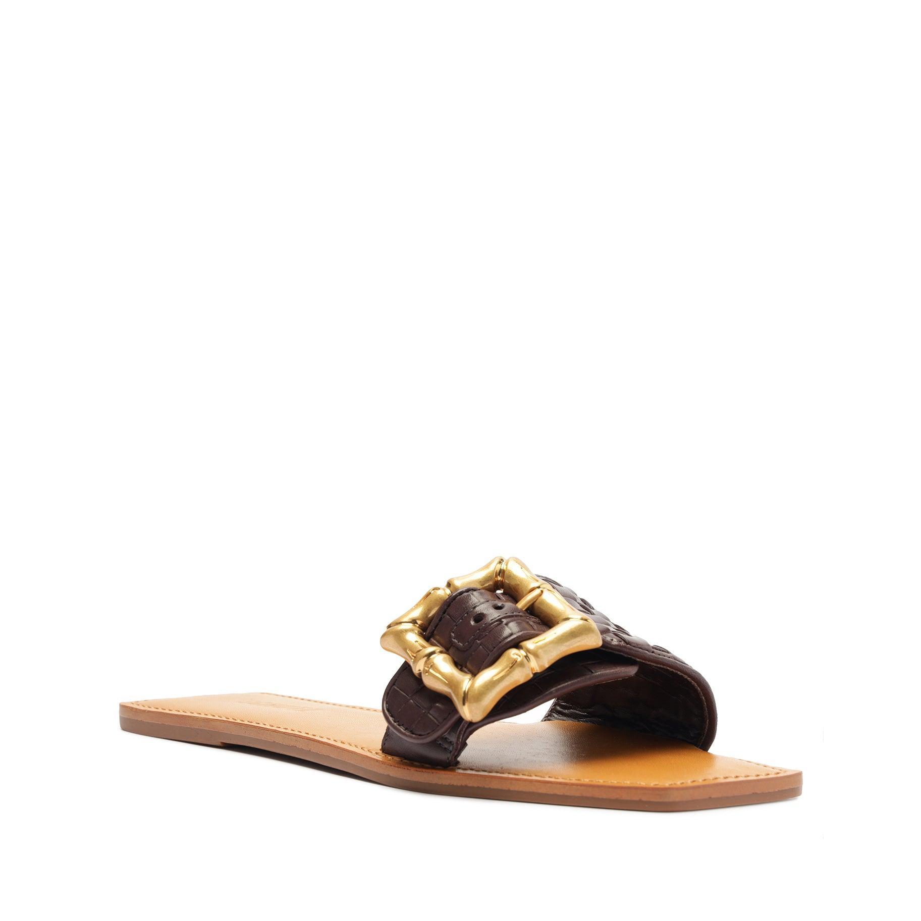 Enola Woven Leather Sandal Female Product Image