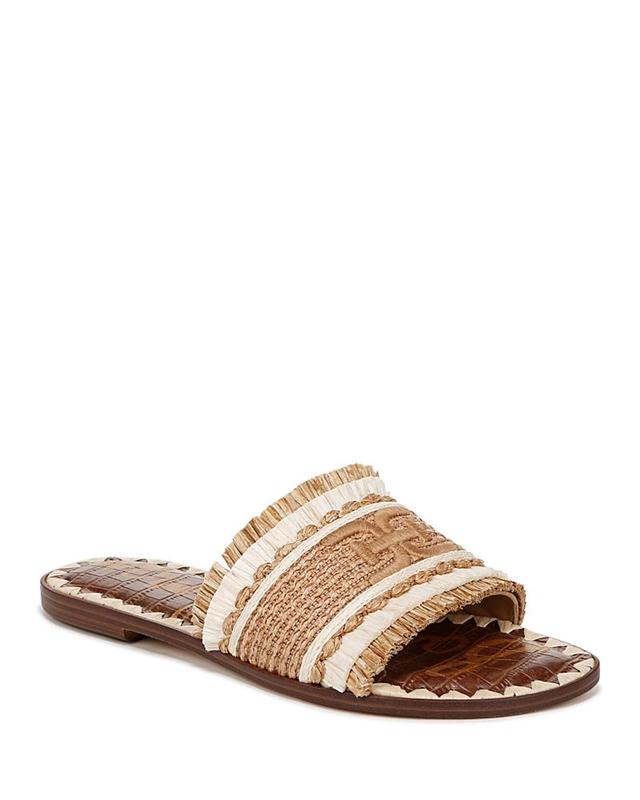 Sam Edelman Georgia Slide Sandal Linen Raffia Product Image