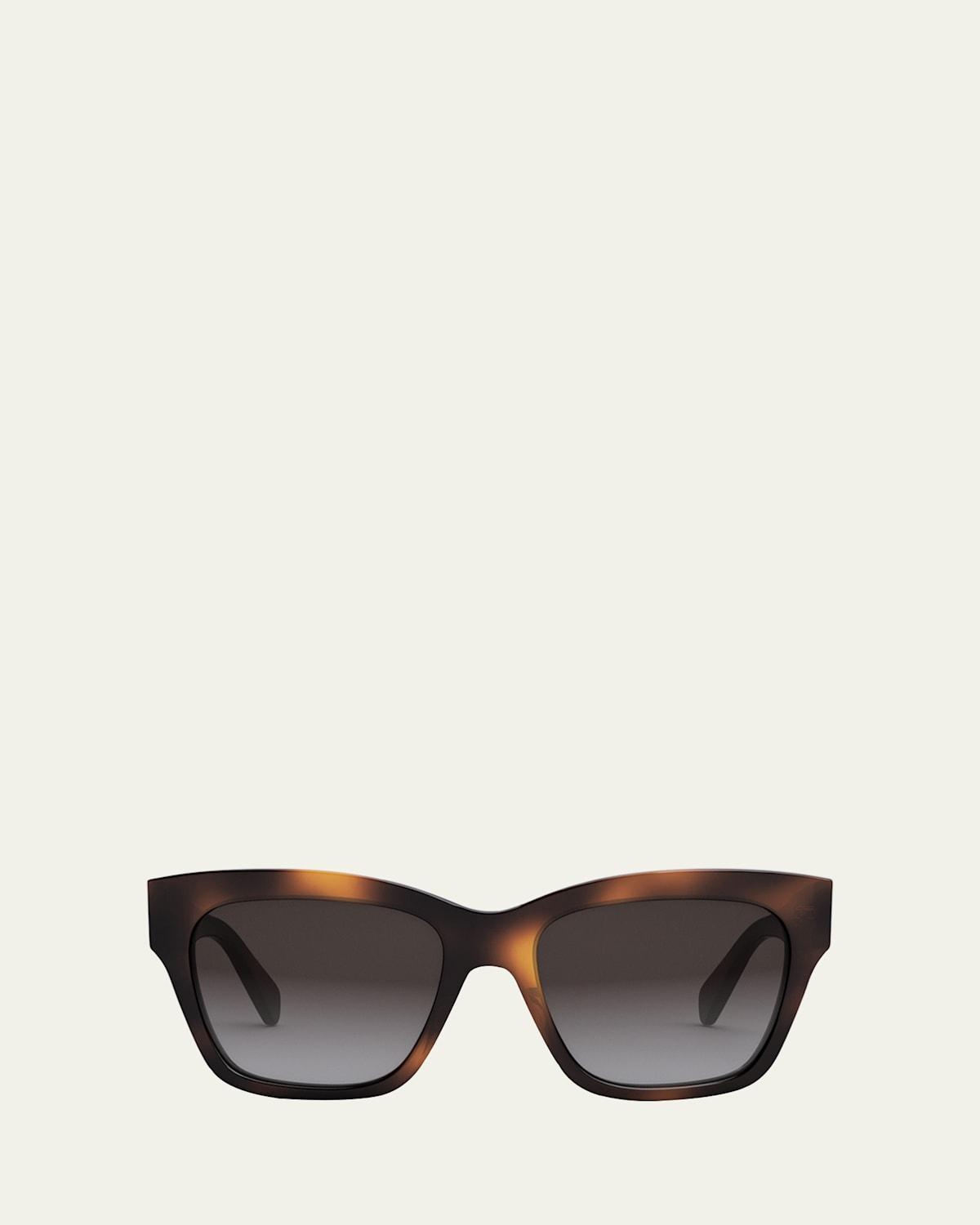 CELINE Triomphe 55mm Round Sunglasses Product Image