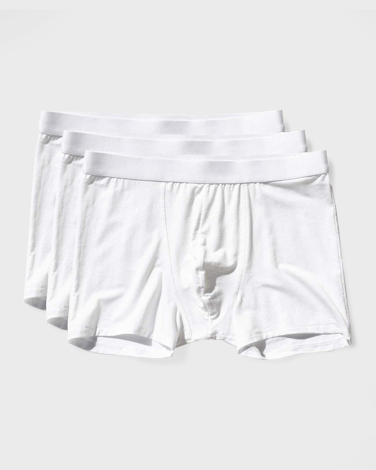 Mens Solid 3-Pack Boxer Briefs Product Image