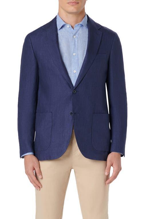 Mens 2-Button Linen Blazer Product Image