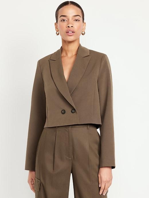 Cropped Blazer Product Image