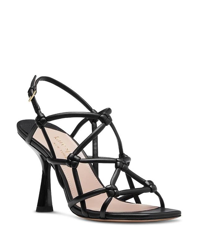 kate spade new york Womens Coco Knotted Strappy High Heel Sandals Product Image