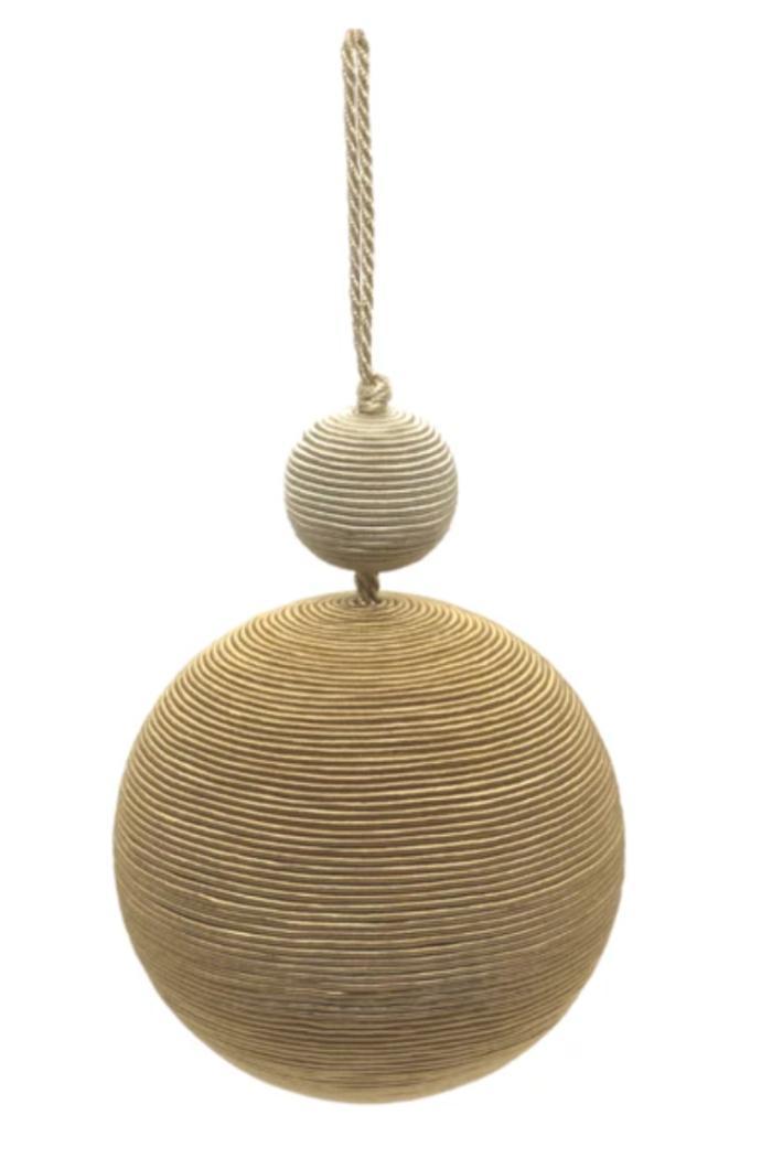 TWO TIER BAUBLE-GOLD Product Image