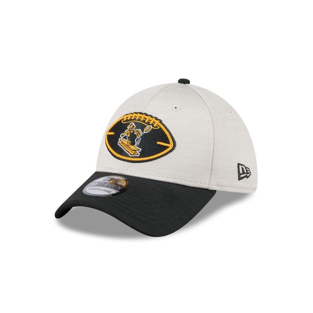 Pittsburgh Steelers 2024 Historic Sideline 39THIRTY Stretch Fit Hat Male Product Image