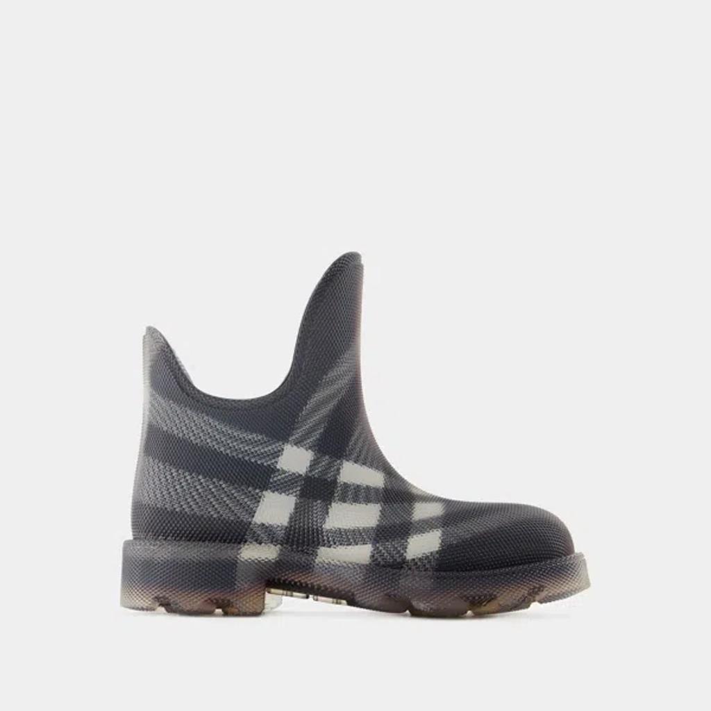 BURBERRY Lf Marsh Low Ankle Boots -  - Rubber - Black Product Image