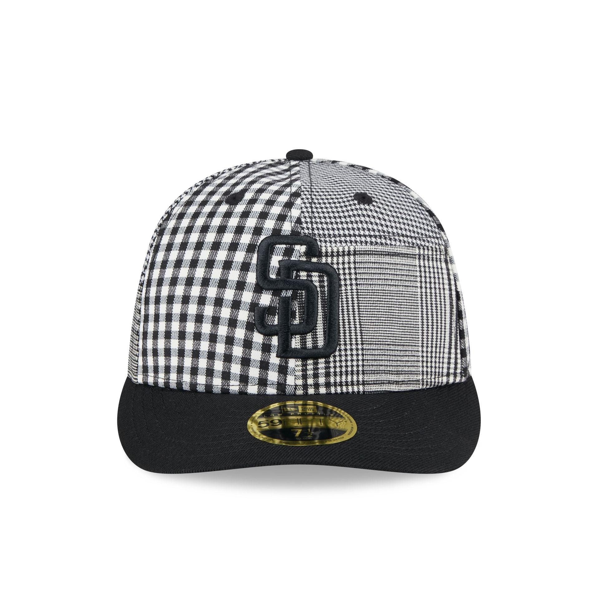 San Diego Padres Patch Plaid Low Profile 59FIFTY Fitted Hat Male Product Image