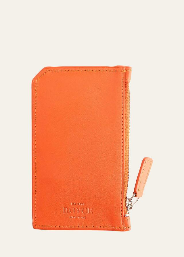 ROYCE New York Zip Leather Card Case Product Image