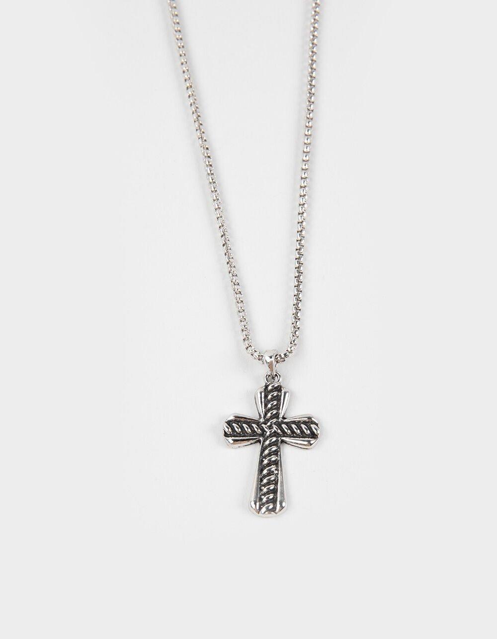 RSQ Long Cross Necklace Product Image