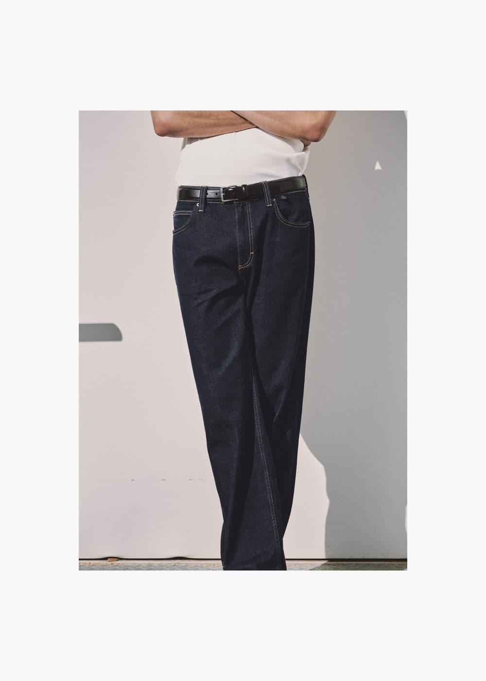 Mango Mens Ben Tapered-Fit Jeans Product Image