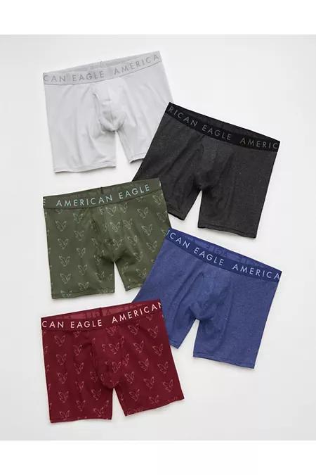 AEO Mens 6 Classic Boxer Brief 5-Pack Men's Product Image