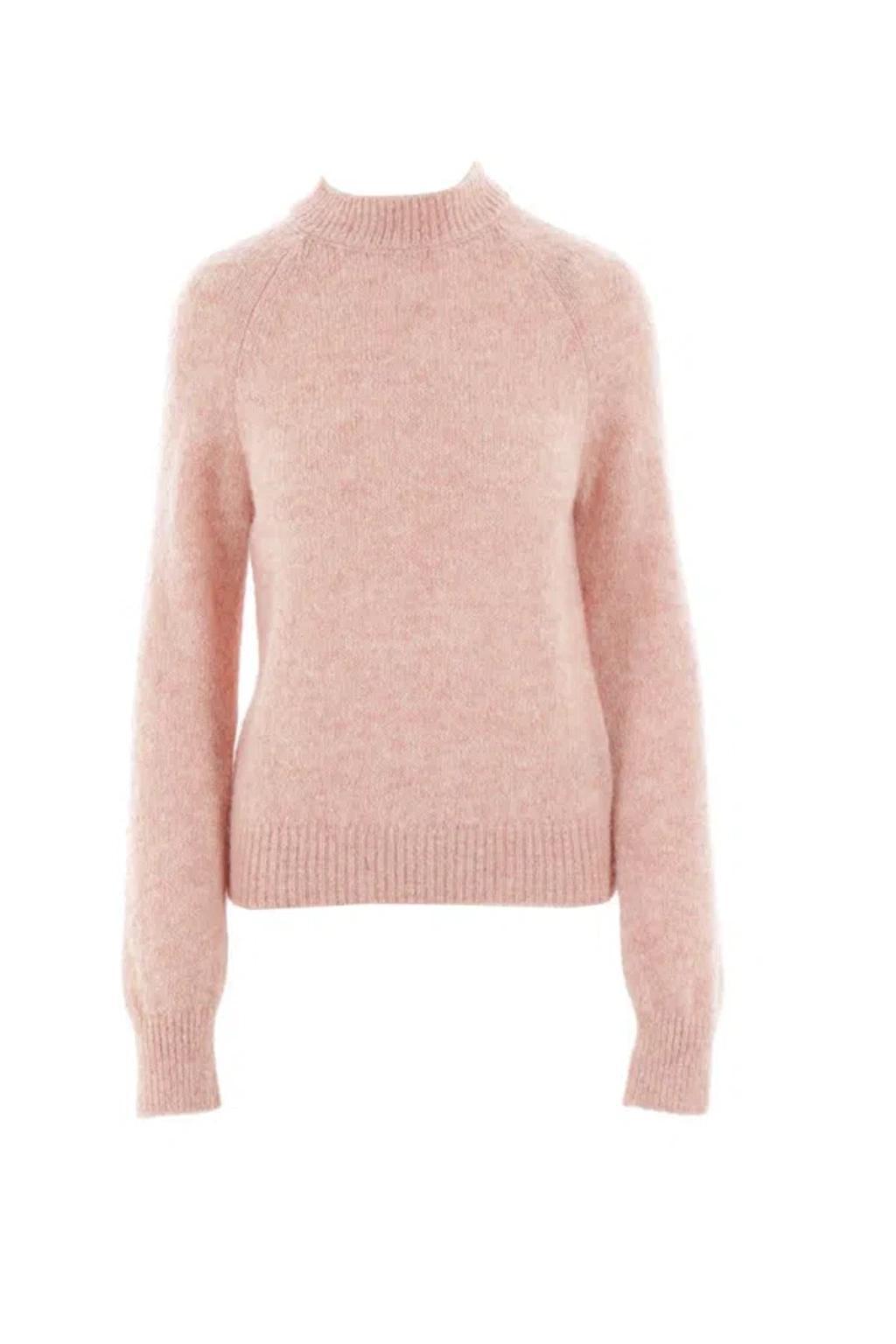 Wool-blend Jumper In Pink & Purple Product Image