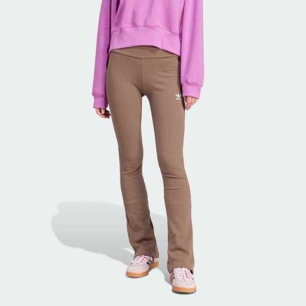 Essentials Rib Flared Pants Product Image