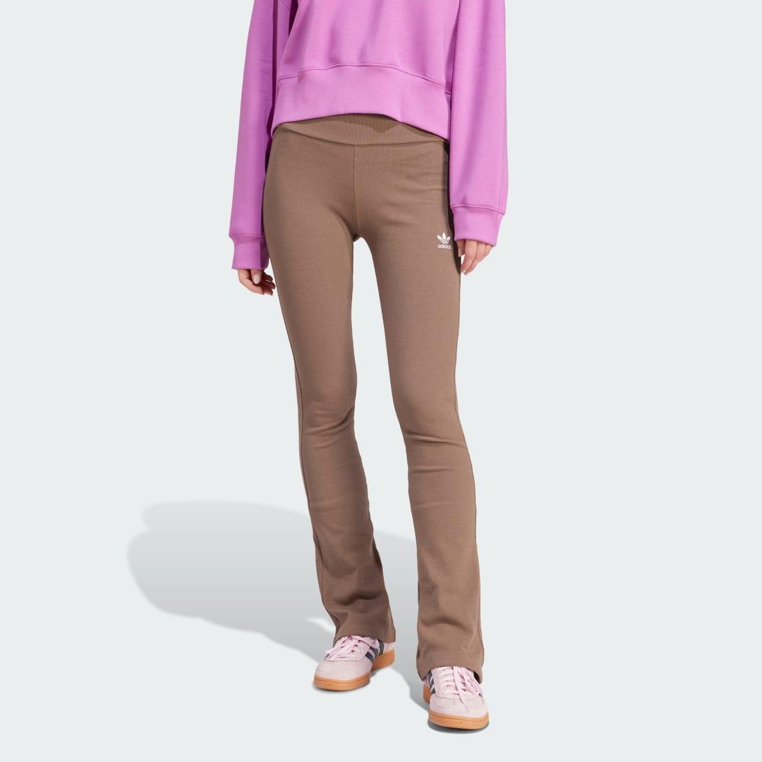 adidas Originals Essentials ribbed flared pants Product Image