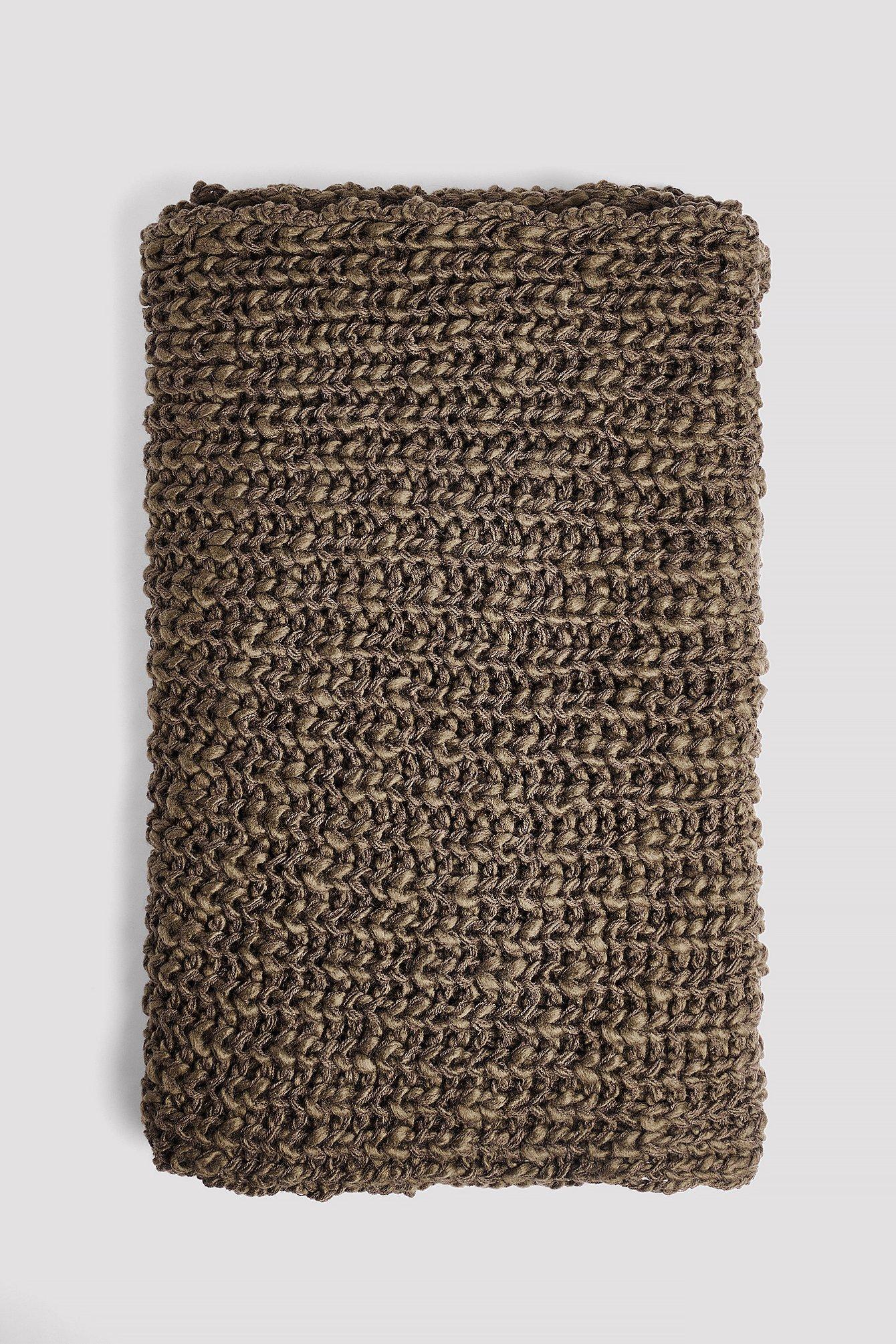 Chunky Knitted Scarf Product Image