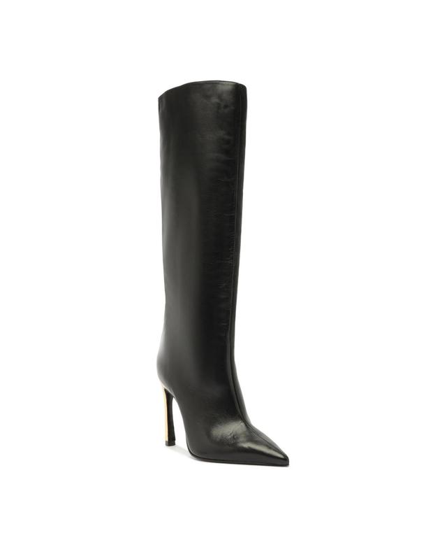 Schutz Womens Cate Curve Pointed Toe High Heel Boots Product Image