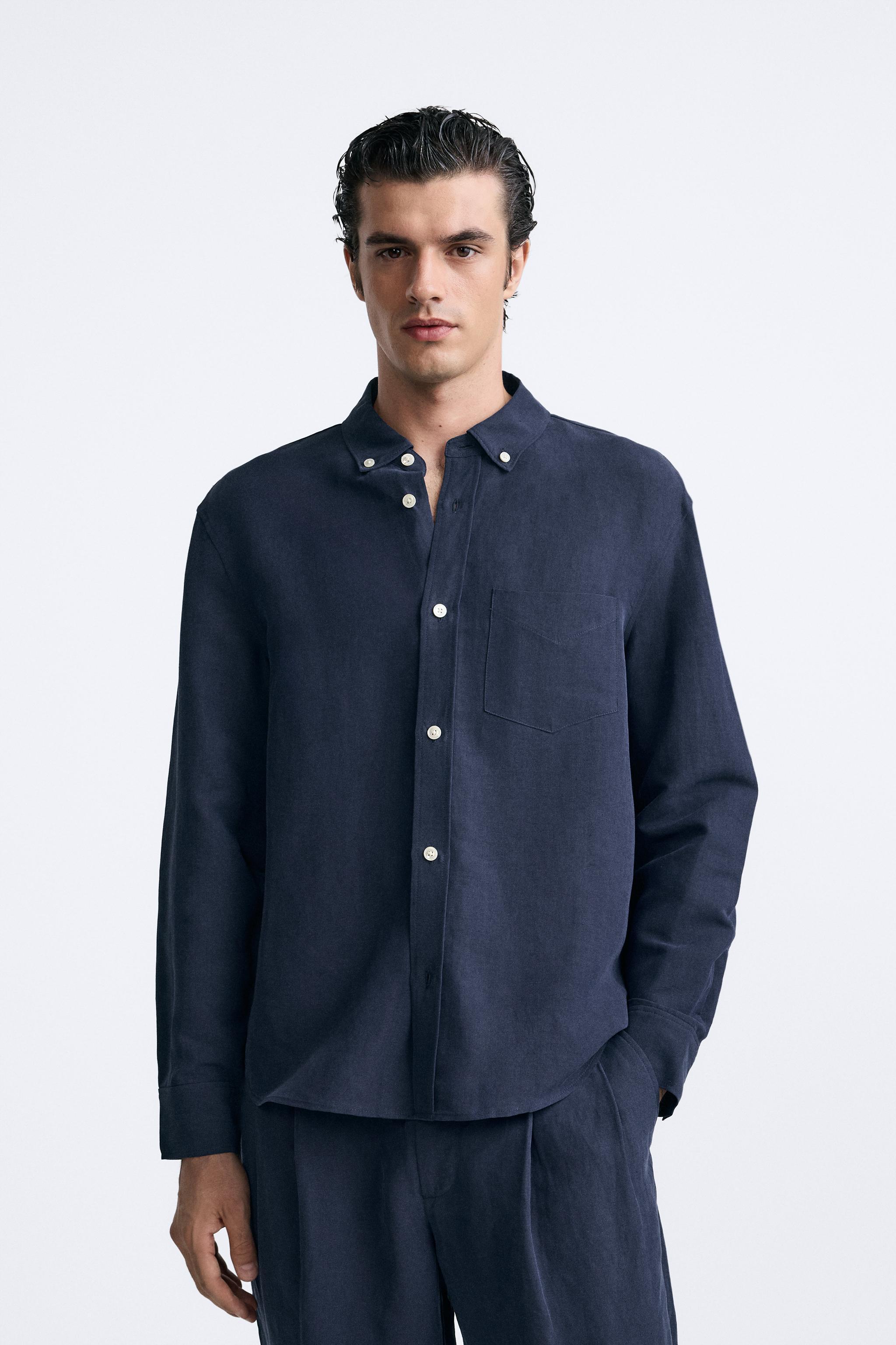 LINEN - SILK SHIRT Product Image