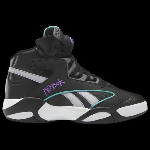 Reebok Mens Shaq Attaq - Shoes White/Black/Grey Product Image