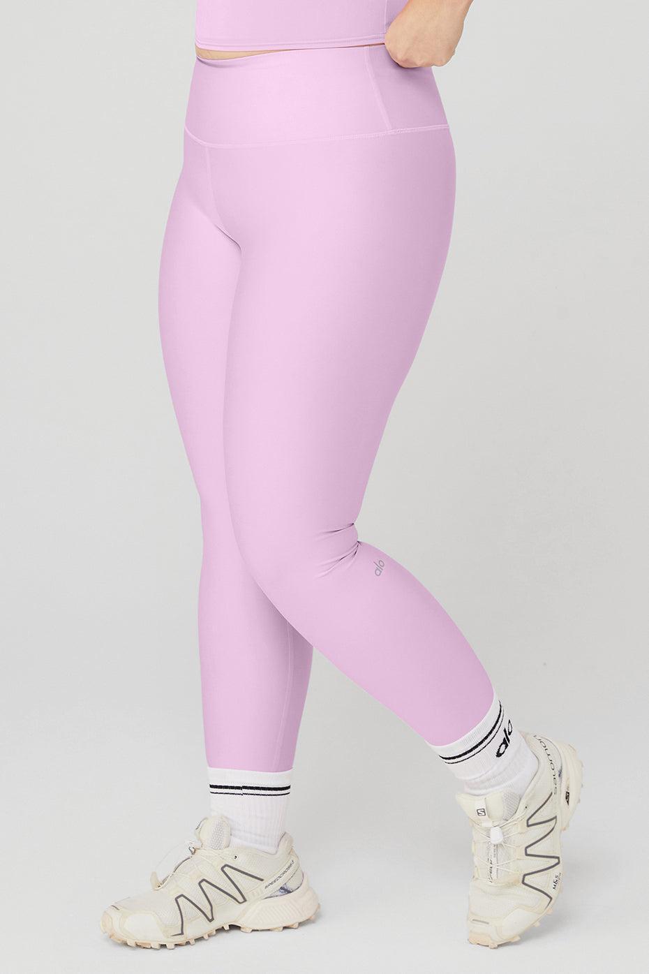 High-Waist Airlift Legging - Sugarplum Pink Female Product Image