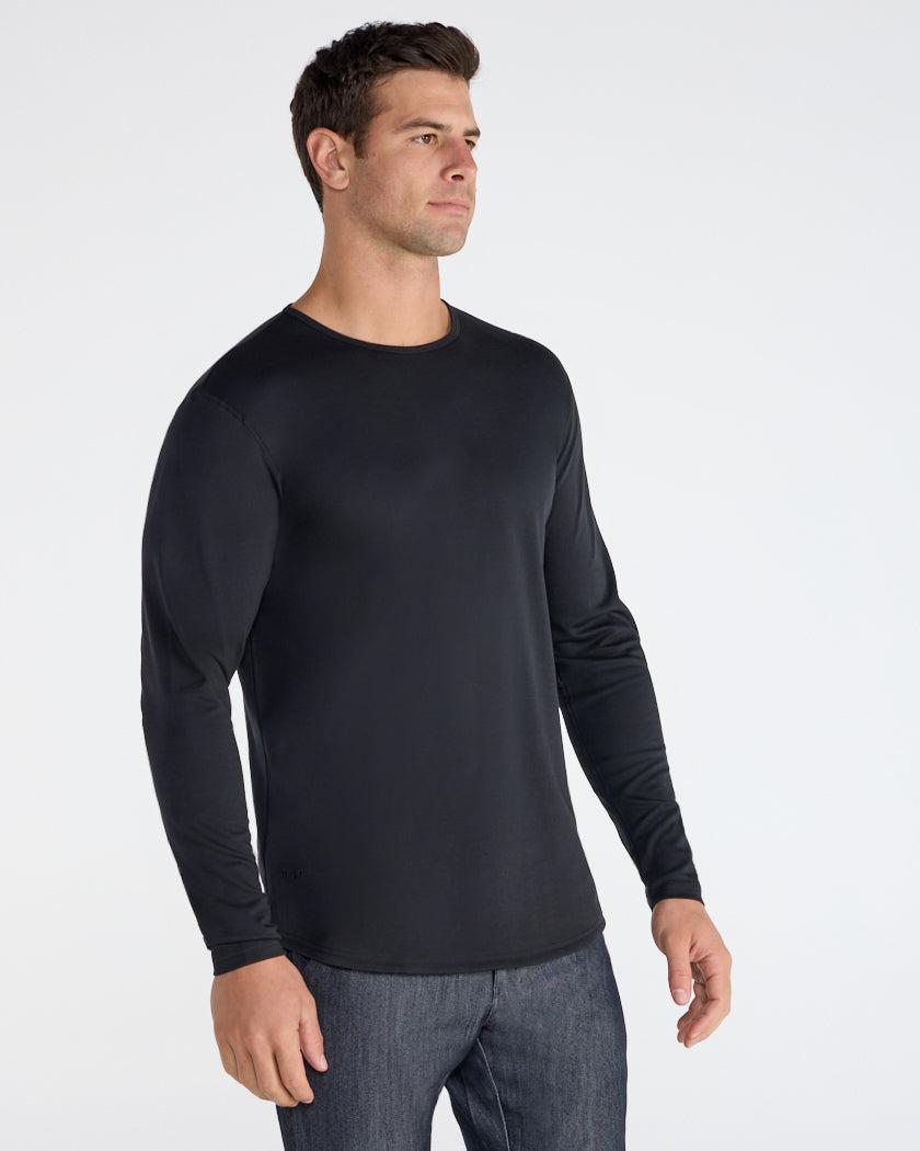 Cotton Long Sleeve Drop-Cut Product Image