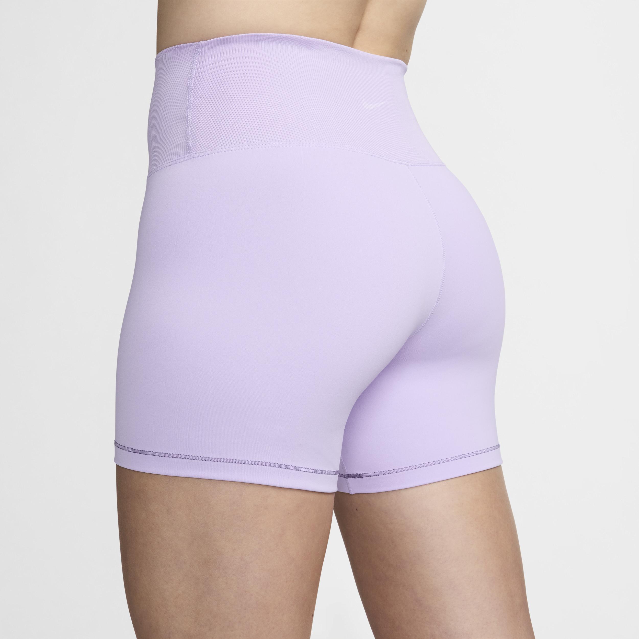 Nike Womens One Rib High-Waisted 5 Biker Shorts Product Image