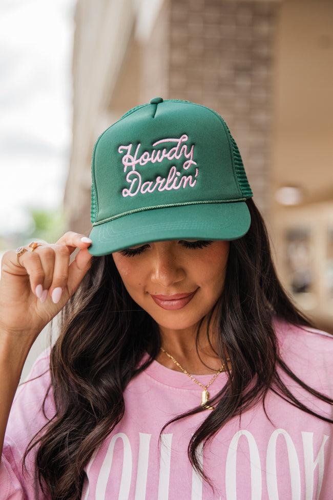 Howdy Darlin' Olive Trucker Hat Product Image