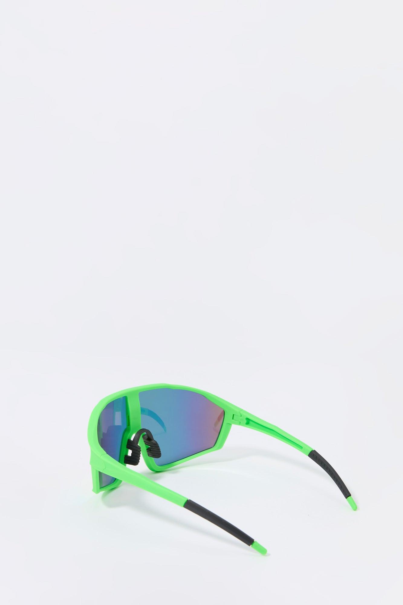 Soft Touch Tinted Shield Sunglasses Male Product Image