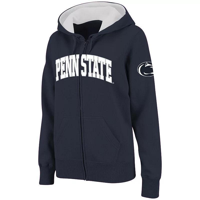 Womens Colosseum Penn State Nittany Lions Arched Name Full-Zip Hoodie Product Image