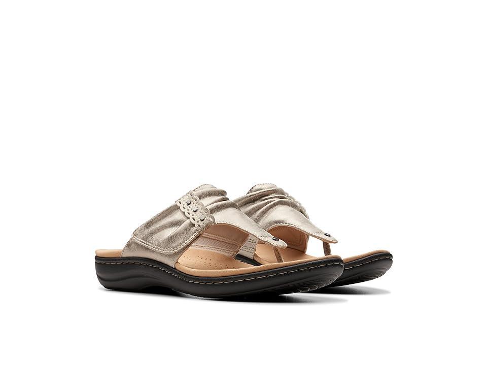 Clarks Laurieann Arla (Champagne Synthetic) Women's Sandals Product Image