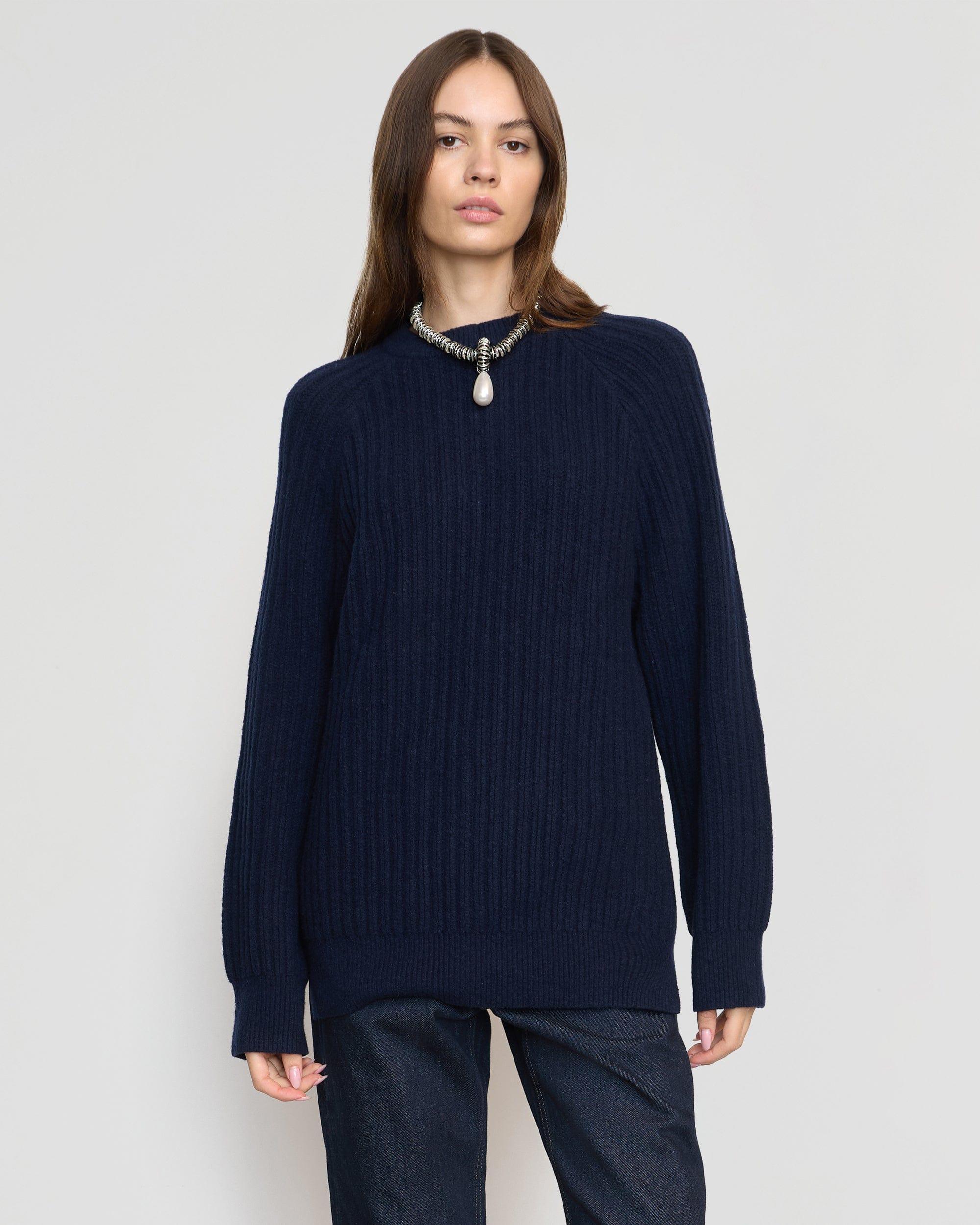 Roylene Ribbed Boyfriend Sweater Product Image