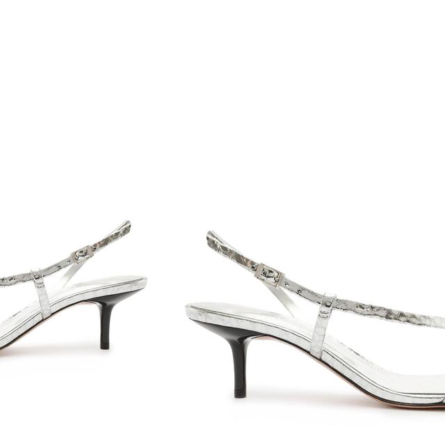 Heloise Metallic Leather Sandal Female Product Image