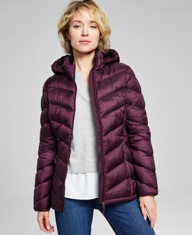 Charter Club Womens Packable Hooded Puffer Coat, Created for Macys Product Image