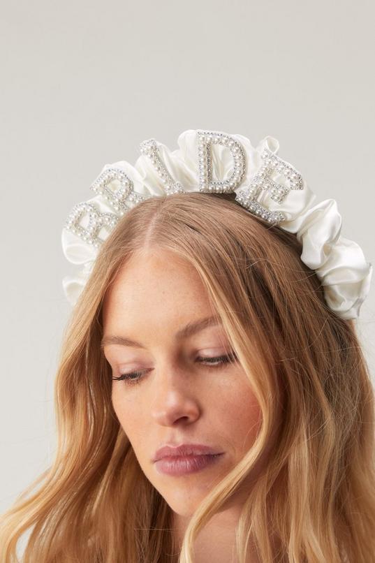 Bride Satin Headband Product Image