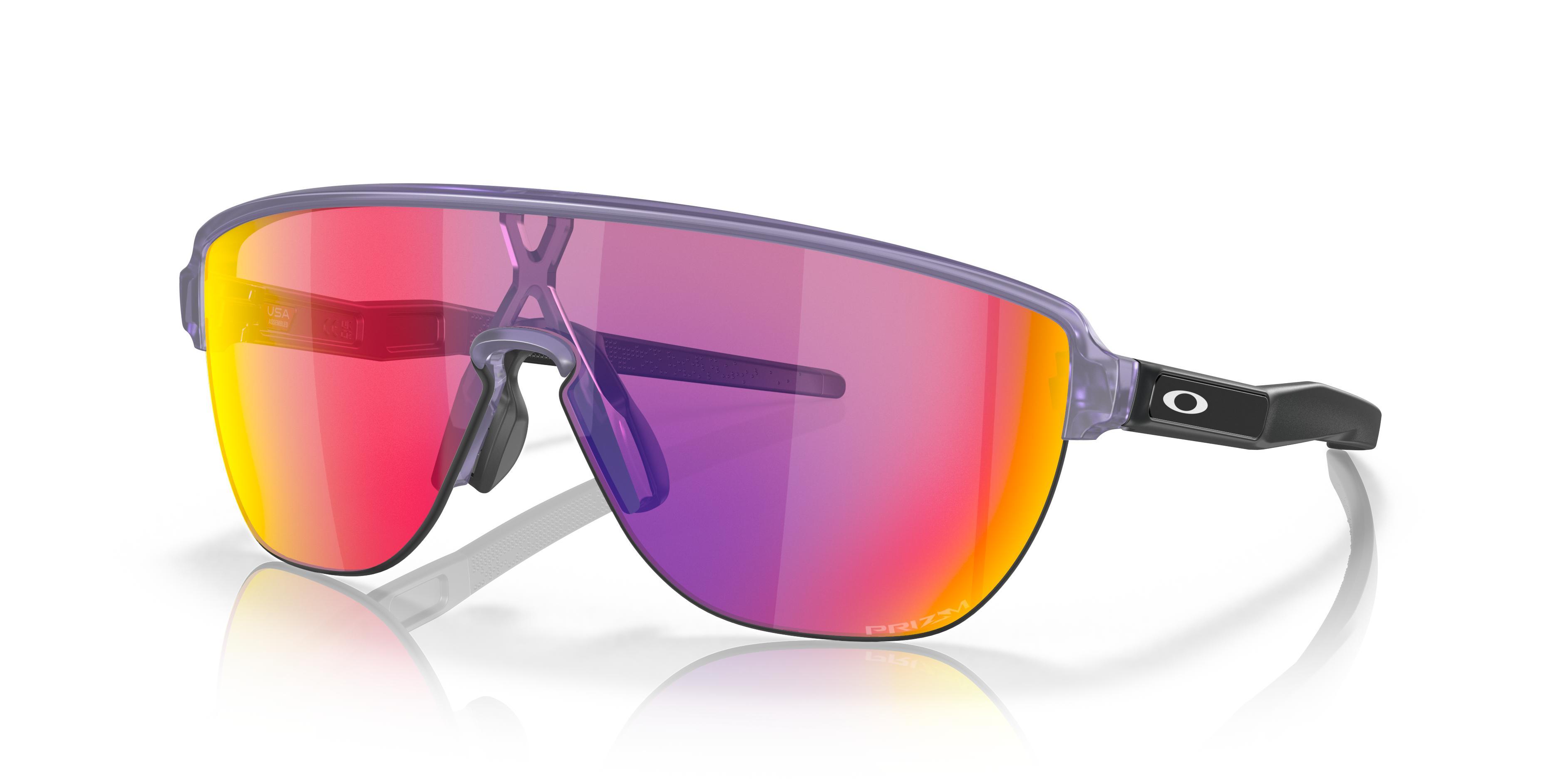 Oakley Corridor 142mm Semi Rimless Prizm Polarized Shield Sunglasses Product Image